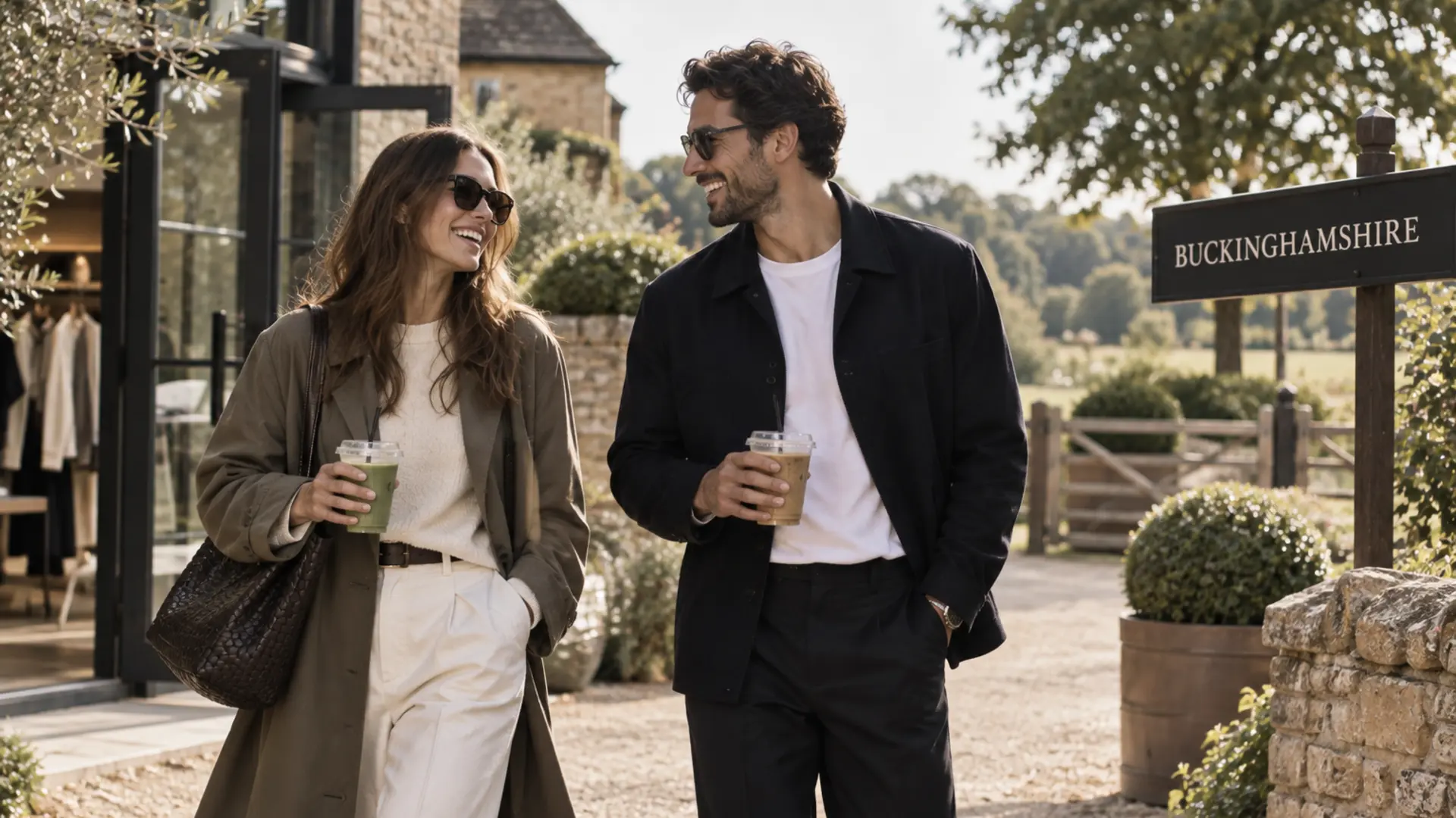 couple-on-a-walk-with-coffee-buckinghamshire